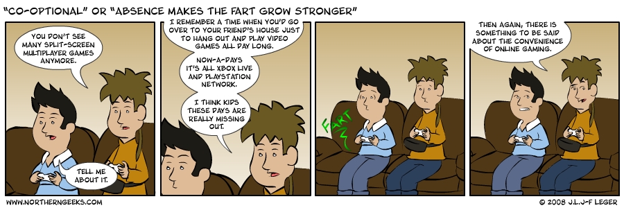 “Co-Optional” or “Absence Makes the Fart Grow Stronger”
