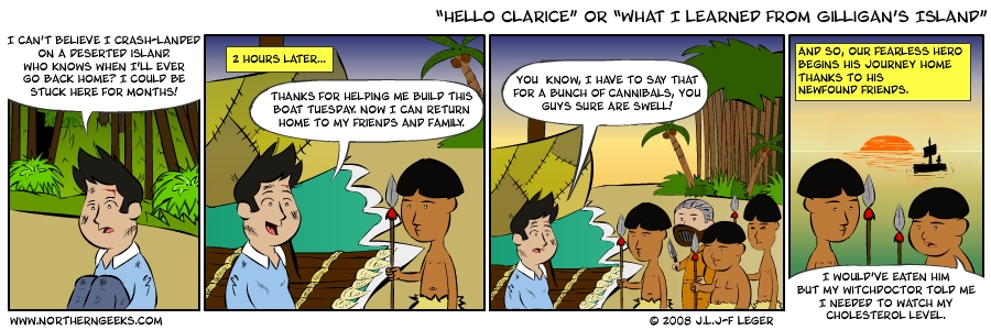 “Hello Clarice” or “What I Learned from Gilligan’s Island”