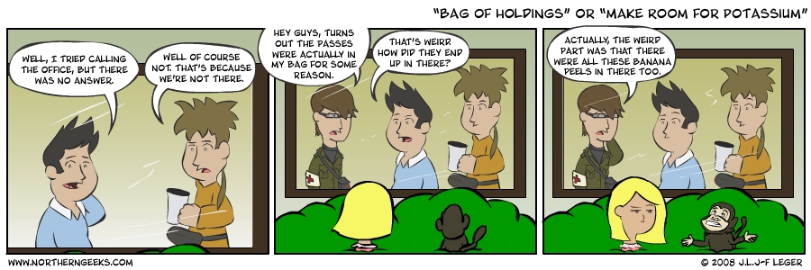 “Bag of Holdings” or “Make Room for Potassium”