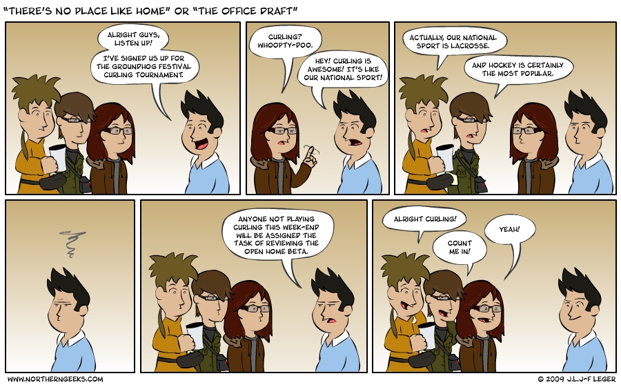 “There’s No Place Like Home” or “The Office Draft”