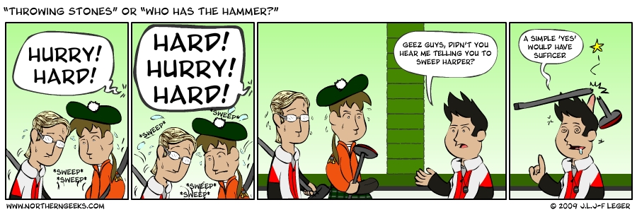 “Throwing Stones” or “Who Has the Hammer?”