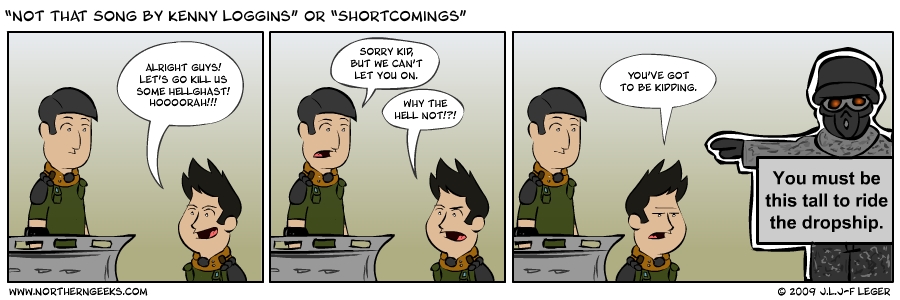 “Not That Song by Kenny Loggins” or “Shortcomings”
