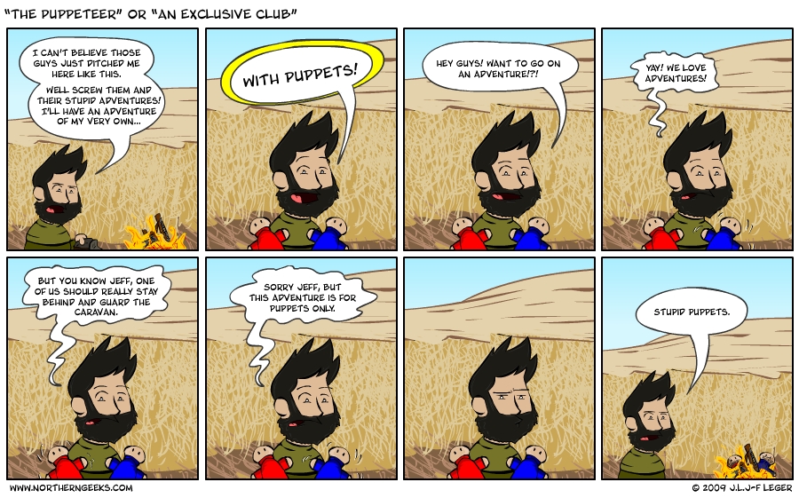 “The Puppeteer” or “An Exclusive Club”