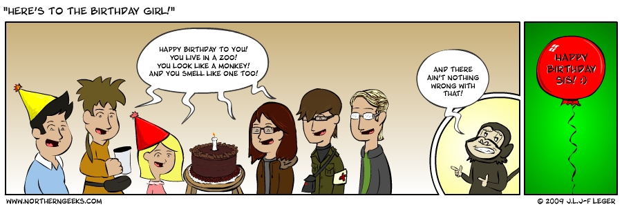 “Here’s to the Birthday Girl!”